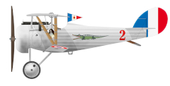 Nieuport 27 Leon Bourjade M